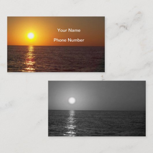 日の出 名刺 (正面/裏面)