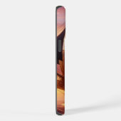 日の出・日没の海賊船 iPhoneケース (右側面)