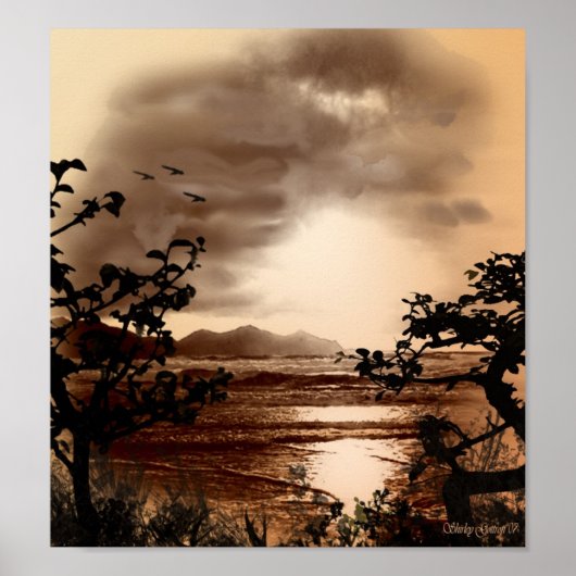 日の出 – 日没 ポスター (正面)