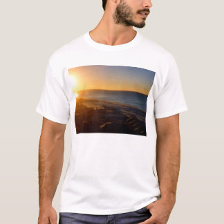日の出、日没 Tシャツ