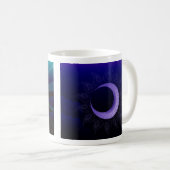 日の出、真夜中の二重味方されたコーヒー・マグ コーヒーマグカップ (正面右)