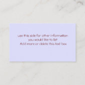 日の出Card2-はカスタマイズ 名刺 (裏面)