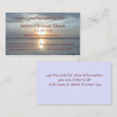 日の出Card2-はカスタマイズ 名刺 (正面/裏面)