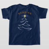 日の出Tシャツ Tシャツ (レイダウン裏面)