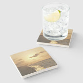 日の出Topsail ストーンコースター (横)