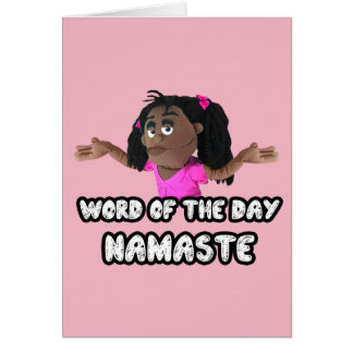 日の単語: ナマステ