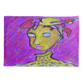 日の夢みる人の枕カバー 枕カバー (裏面)