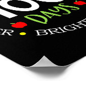 日の学校先生チーム子供の成長マインドセット1 ポスター (角)