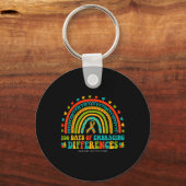 日の学校先生自閉症Iep受け入れ異なる キーホルダー (正面)