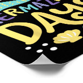 日の学校100メルマイ学校のメルマージング日 ポスター (角)