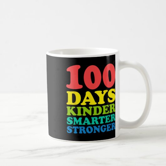 日の学校100日強頭が切れる先生K コーヒーマグカップ (右)