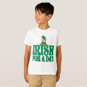 日の小妖精のためのアイルランド語 Tシャツ (正面フル)