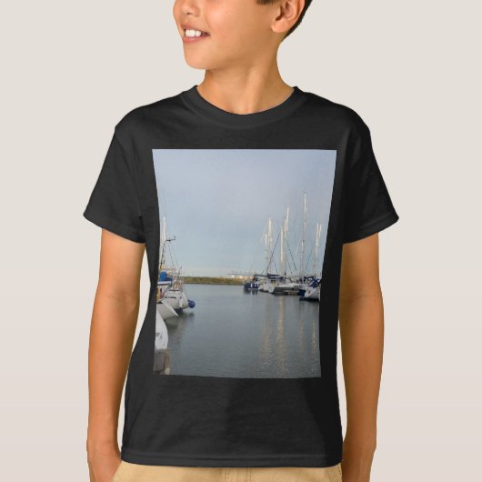 日の当たるマスト Tシャツ (正面)