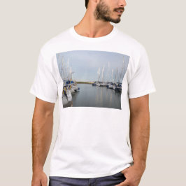 日の当たるマスト Tシャツ