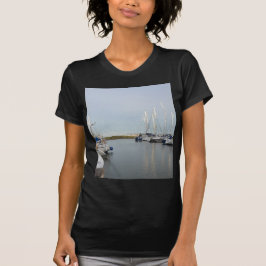 日の当たるマスト Tシャツ