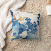 日の日本の出風景・国芳・浮世絵 クッション (ブランケット)