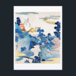 日の日本の出風景・国芳・浮世絵 ポストカード<br><div class="desc">歌川国芳(うたがわ国芳、1798年1月1日(1798年1月1日)–1861年4月14日素晴らし)は、浮世絵の木版画プリントの最後のスタイルの一絵画人。歌川流に縁がある。国芳の好む題材は、風景、美女、歌舞伎役者、猫、神話的な動物などジャンルを超えた。武士や伝説の英雄の戦いを描写したことで知られる。彼の作品は風景や風俗画の西洋の影響絵画を受けた。彼は私生活で猫が好きだった。</div>