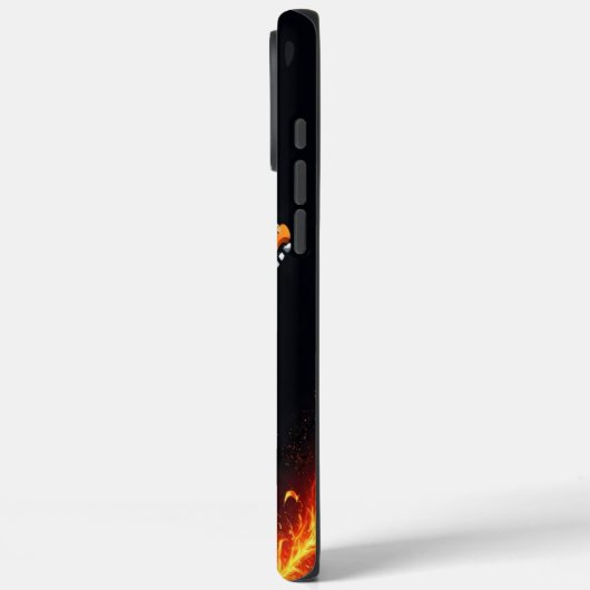 日の暮れ時にエレクトリックギターが燃え上がった Case-Mate iPhoneケース (裏面 / 左)