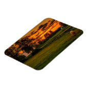 日の暮れ時に一頭の馬 マグネット (左側)