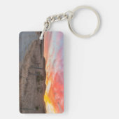 日の最初日没 キーホルダー (裏面)