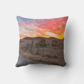 日の最初日没 クッション (裏面)