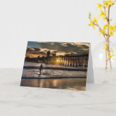 日の最後の乗車 カード (黄色い花)