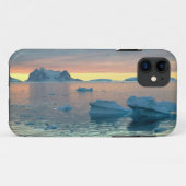 日の最後の光に浮かぶペルティエ海峡 Case-Mate iPhoneケース (裏面(横))