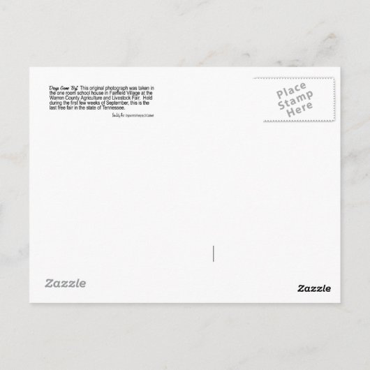 日の期限 ポストカード (裏面)