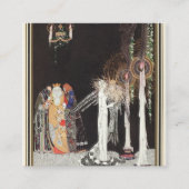 日の東と月の西のケイ・ニールセン スクエア名刺 (正面)