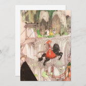 日の東と月の西のケイ・ニールセン 招待状 (正面/裏面)