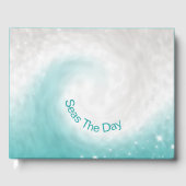 「日の海」の海波 ゲストブック (正面)