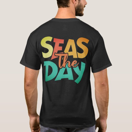 「日の海」 Tシャツ (裏面)