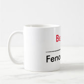 日の熱いFencer -熱いサーブルがあって下さい コーヒーマグカップ (左)