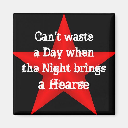 日の磁石を無駄にできない マグネット (正面)