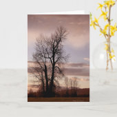 日の端として カード (黄色い花)