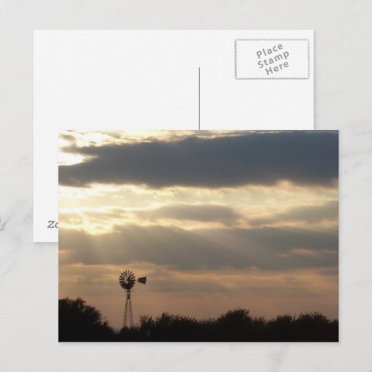 日の終わり ポストカード (正面/裏面)