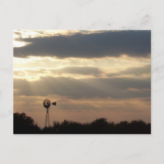 日の終わり ポストカード (正面)