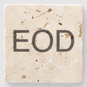 日の終わり.ai ストーンコースター (正面)