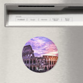 日の絵画入りマグネットでローマのコロシアムの マグネット (インサイチュ (食洗機))