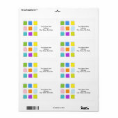 日の週ラベル ラベル (フルシート)