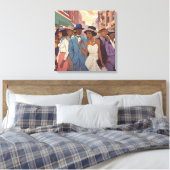 日の過去 キャンバスプリント (インサイチュ (寝室))