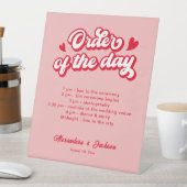 日の順序 台座サイン (インサイチュ)