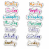 日の飾り付けカスタムシール シール (正面)