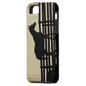 日のiPhone 5の馬の農場の例の端 Case-Mate iPhoneケース (裏面左)
