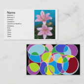 日のLillyの名刺 名刺 (正面/裏面)