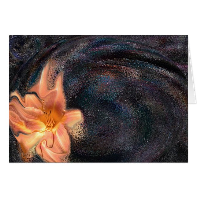 日のLillyの宇宙カード (正面横)