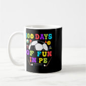 日のSchool Pe先生ジムコーチPhys Ed Teache コーヒーマグカップ (左)