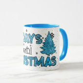 日はクリスマスまカスタマイズで マグカップ (正面右)