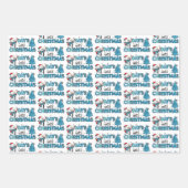 日はクリスマスまカスタマイズで ラッピングペーパーシート (正面3)