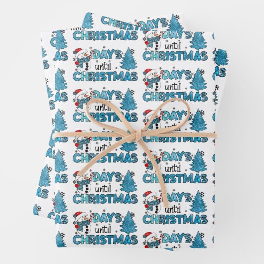 日はクリスマスまカスタマイズで ラッピングペーパーシート (インサイチュ)